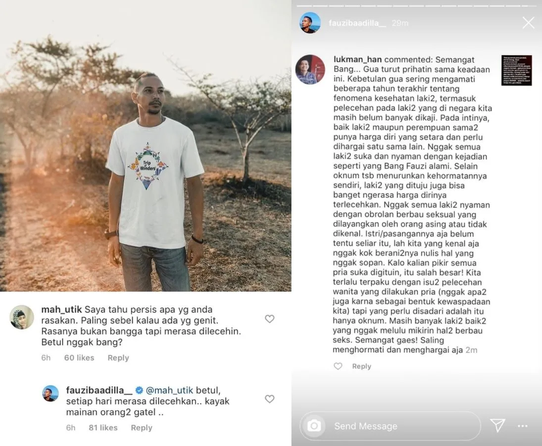 Tubuh Atletis Dikomentari, Fauzi Baadila Peringatkan Warganet yang Sering DM: Hargai Diri Anda Sendiri 4