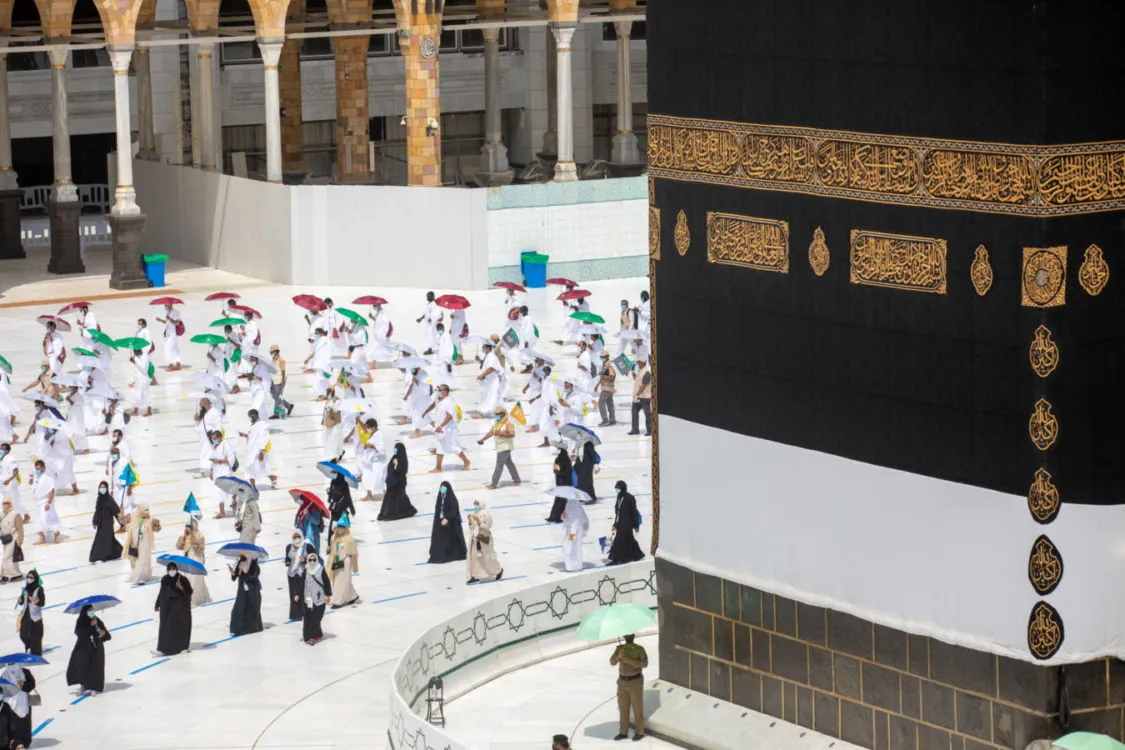 Potret Sepinya Ibadah Haji Tahun 2020 yang Dimulai Hari Ini. Biasanya 2,5 Juta, Tahun Ini Cuma 1000 Jamaah! 17