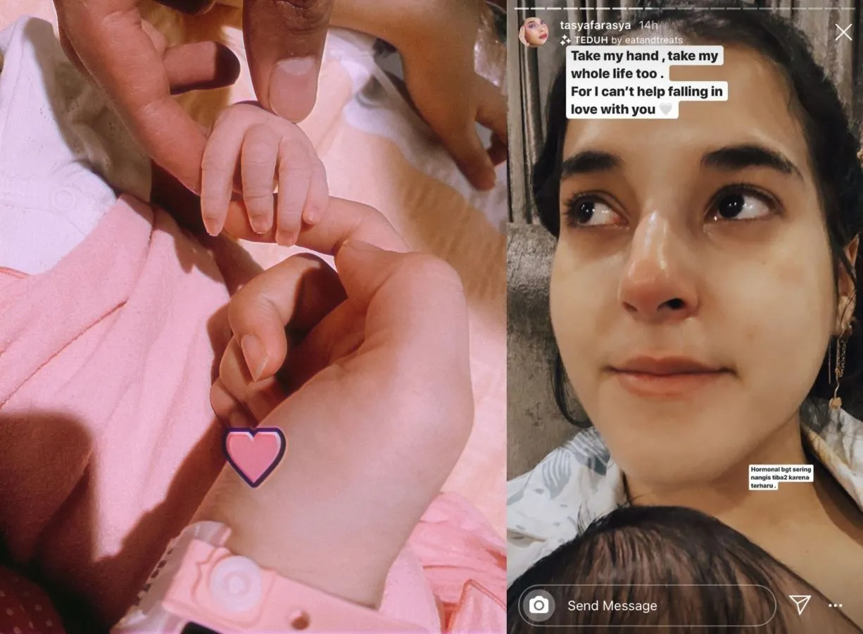 Tasya Farasya Akhirnya Ungkap Nama sang Bayi yang Baru Lahir, Warganet Takjub dengan Artinya 3