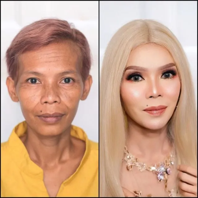 Ari Izam, MUA Viral di Instagram yang Sukses Mengubah Wajah Nenek-Nenek Menjadi ABG! 7