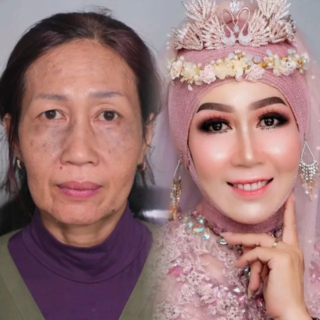 Ari Izam, MUA Viral di Instagram yang Sukses Mengubah Wajah Nenek-Nenek Menjadi ABG! 8