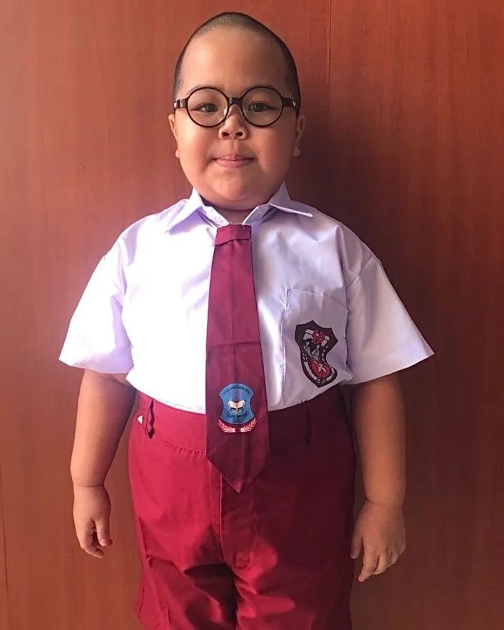 Viral di Tahun 2016 Silam Saat Masih Bayi, ini Potret Tatan yang Baru Aja Masuk SD. Gemes! 2