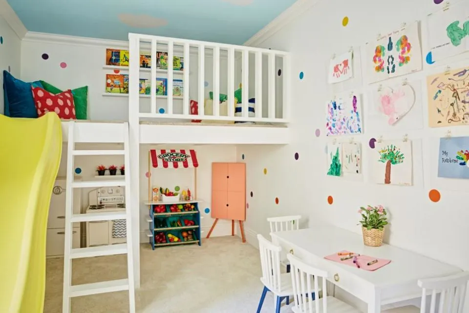 7 Ide Desain Kamar Plus Ruang Bermain Anak untuk Rumah Minimalis. Dijamin Nyaman! 12