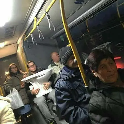 11 Kelakuan Kocak Penumpang Bus ini Bukti Kalau Orang di Mana pun Sama. Bule juga Bisa Nyeleneh! 22