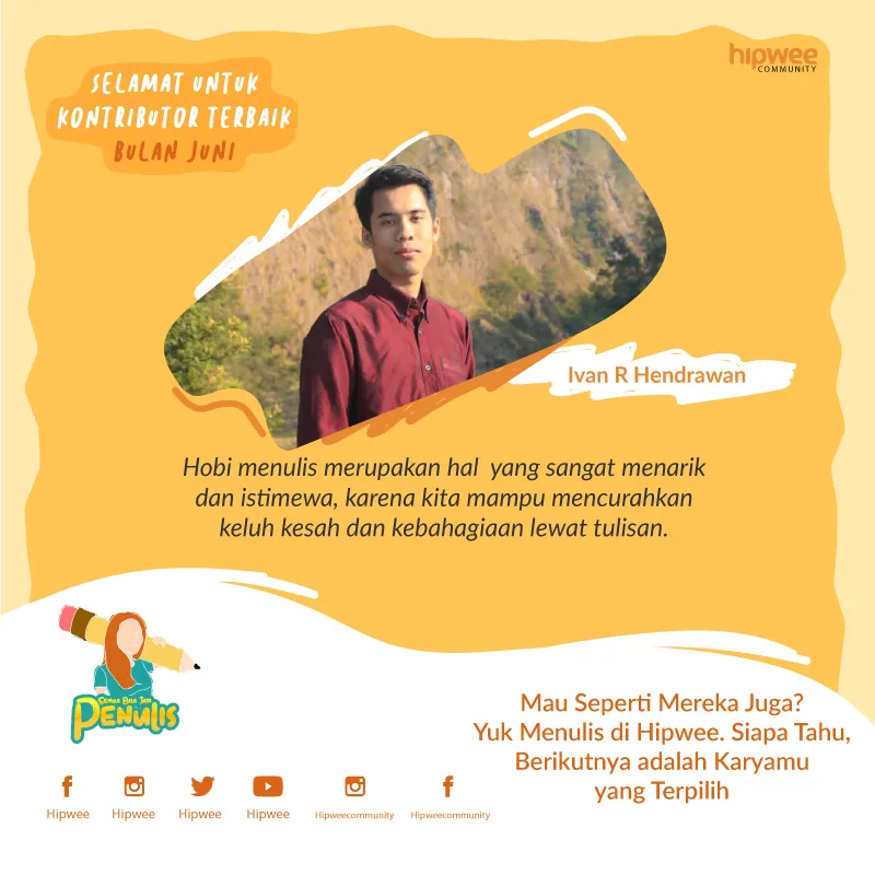 Ivan, Vero, dan Rana, 3 Nama yang Jadi Kontributor Bulan Juni 2020. Intip Profil Mereka yuk! 7