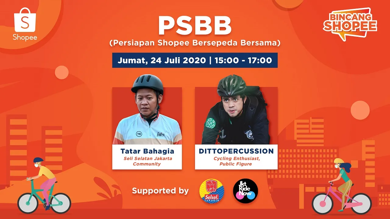 Shopee Hadirkan Promo Menarik Gear Sepeda Lewat Men Day Sale. Jangan Ketinggalan, Cuma Berlangsung 26 Juli! 2