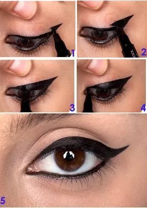 Tren Eyeliner 'Bersayap' yang Kini Makin Disukai Para Cewek, Padahal Susah Bikinnya! 5