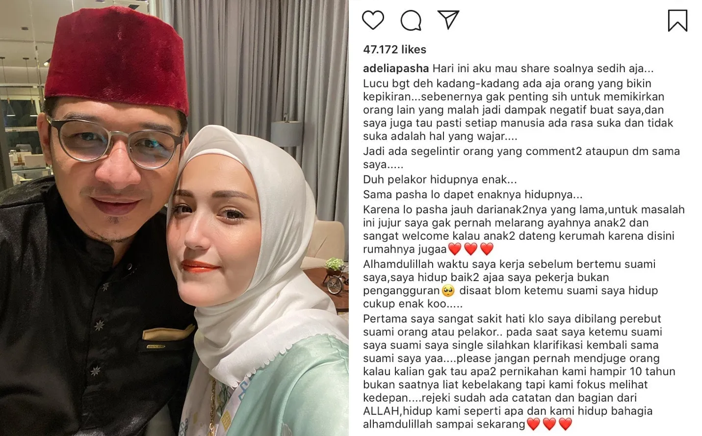 Dibilang Ingin Hidup Enak dan Dituduh Larang Pasha Ketemu Anaknya, Adelia Ungkap DM Negatif Warganet 3