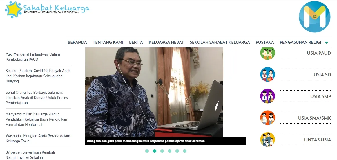 12 Sumber Belajar di Rumah Anjuran Kemdikbud dalam Beragam Format. Ayah dan Ibu, Wajib Tahu! 23