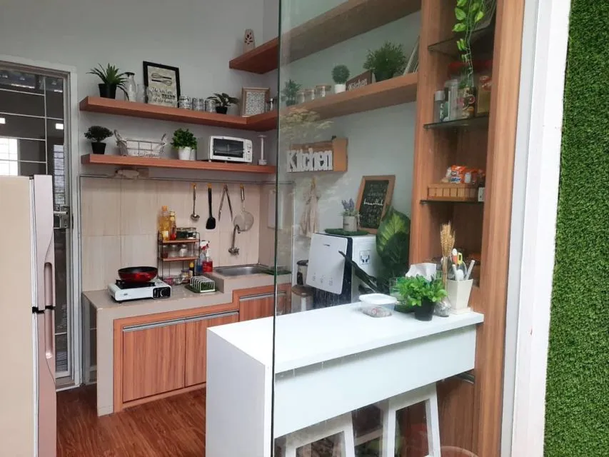 9 Desain Dapur Minimalis Terbuka di Belakang Rumah 11 desain dapur terbuka