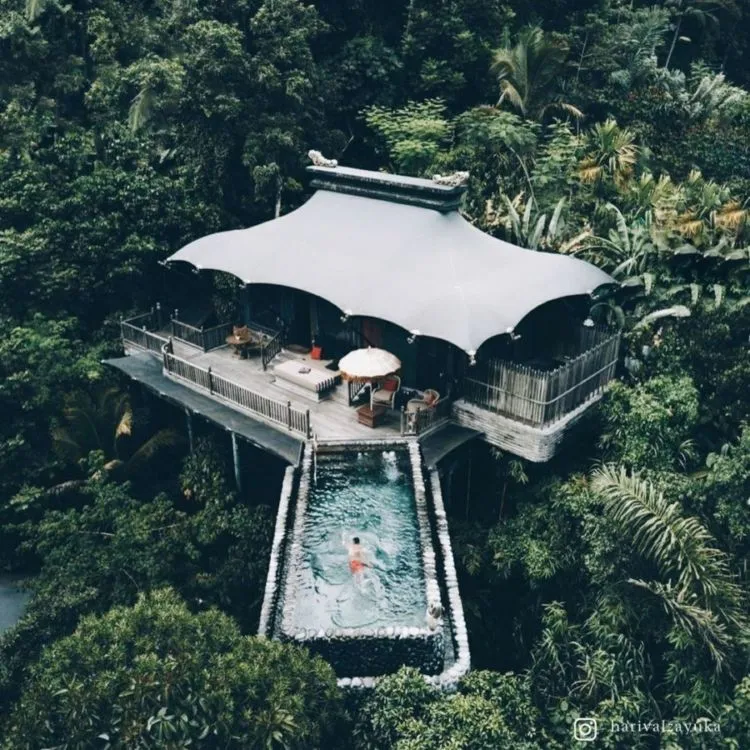 Intip Potret Eksotisnya Capella Ubud, Hotel Terbaik Dunia Tahun 2020 Versi Travel+Leisure! 8