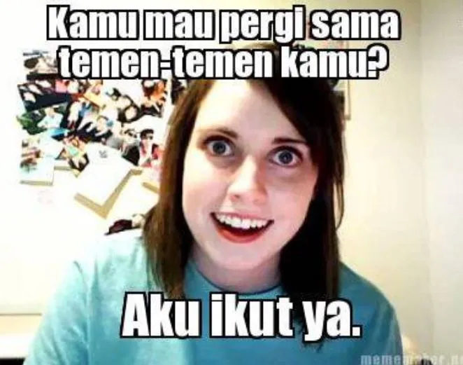 11 Gambaran Kocak Cewek Kalau Lagi Posesif. Nggak Ada Sedikit pun Celah buat Cowoknya Mengelak! 17
