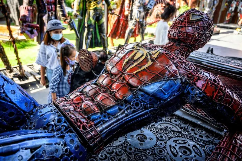 Serunya Mengunjungi 'Rumah' Robot-Robot Transformers di Ban Hun Lek. Pecinta Robot Segera Merapat! 10