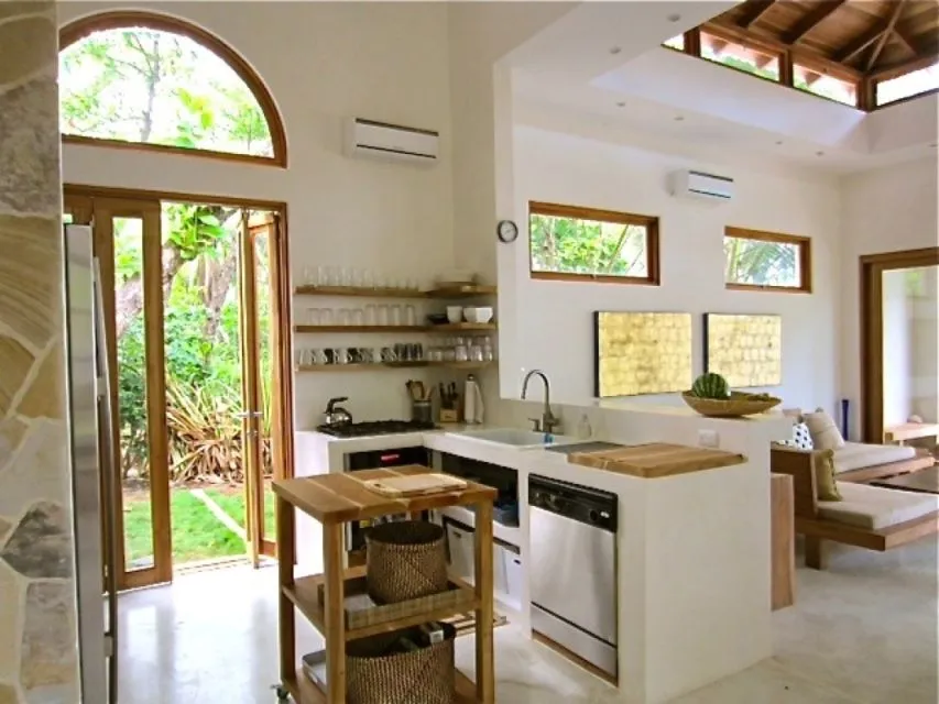 9 Desain Dapur Minimalis Terbuka di Belakang Rumah 14 desain dapur terbuka tipe 36