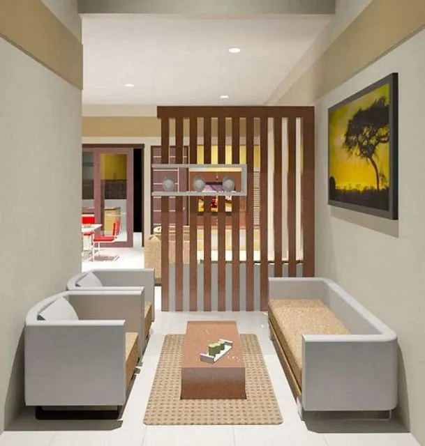 Desain Ruang Tamu Ukuran 2x2 yang Jauh dari Kata Sesak. Dikunjungi Tamu Sekeluarga Bisa Muat 29