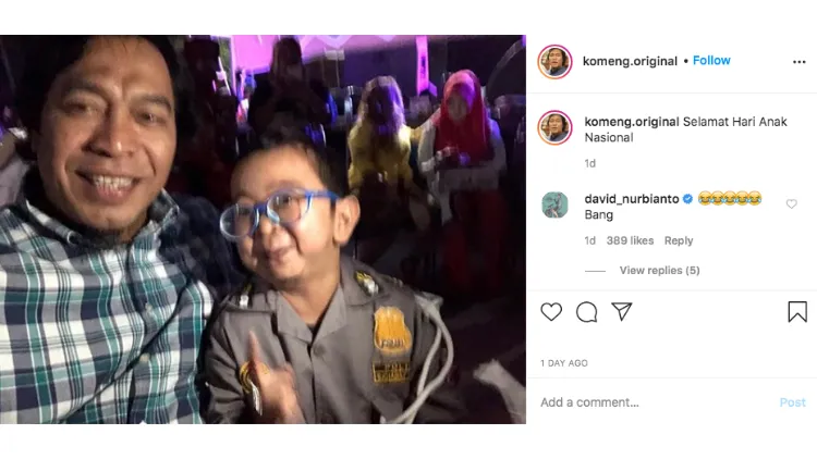 Membaca Caption Unggahan Foto di Instagram Milik Komeng Adalah Kebahagiaan Tersendiri. Kocak Bener! 11