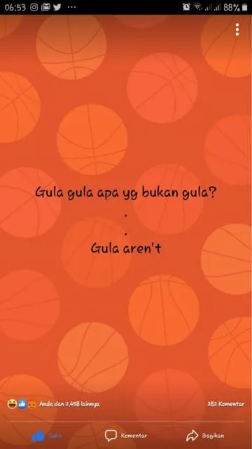 11 Status FB Kocak ala Jokes Bapak-Bapak Kompleks 14