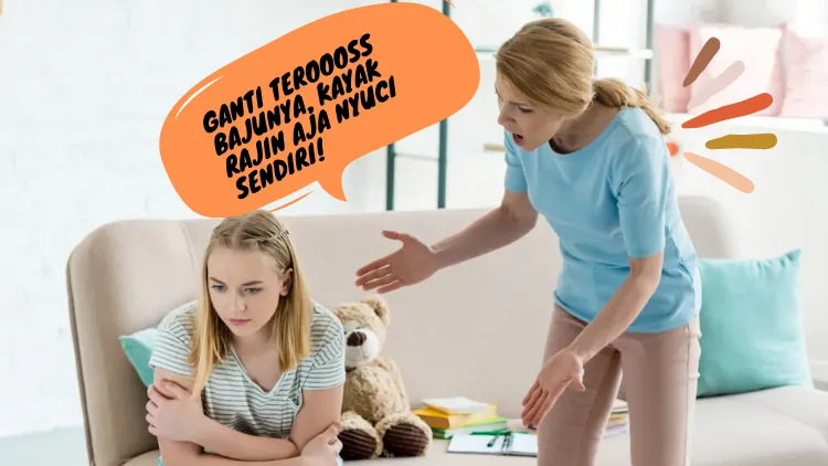 Bisa Ketebak, Inilah Deretan Kalimat yang Keluar dari Mulut Ibu Ketika Masuk Kamar Anaknya 13