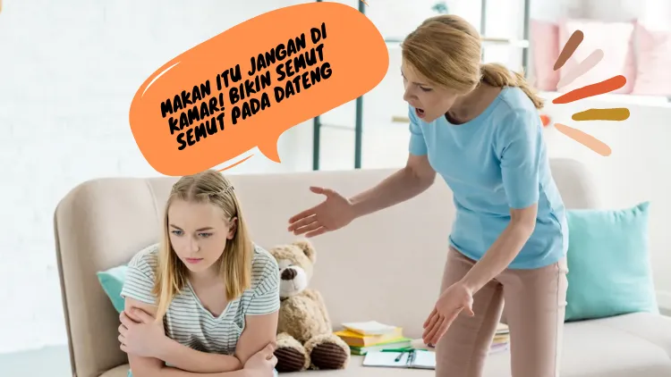 Bisa Ketebak, Inilah Deretan Kalimat yang Keluar dari Mulut Ibu Ketika Masuk Kamar Anaknya 17