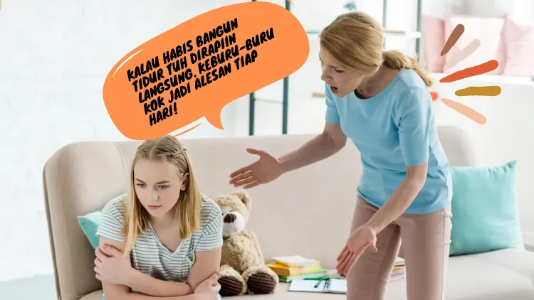 Bisa Ketebak, Inilah Deretan Kalimat yang Keluar dari Mulut Ibu Ketika Masuk Kamar Anaknya 20