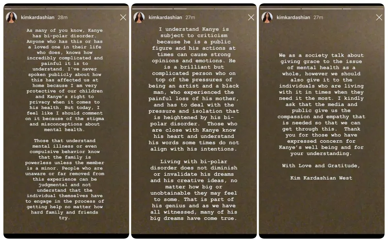 Buka Suara tentang Realita Hidup dengan Penderita Bipolar, Kim Kardashian Dapat Banyak Pujian 5