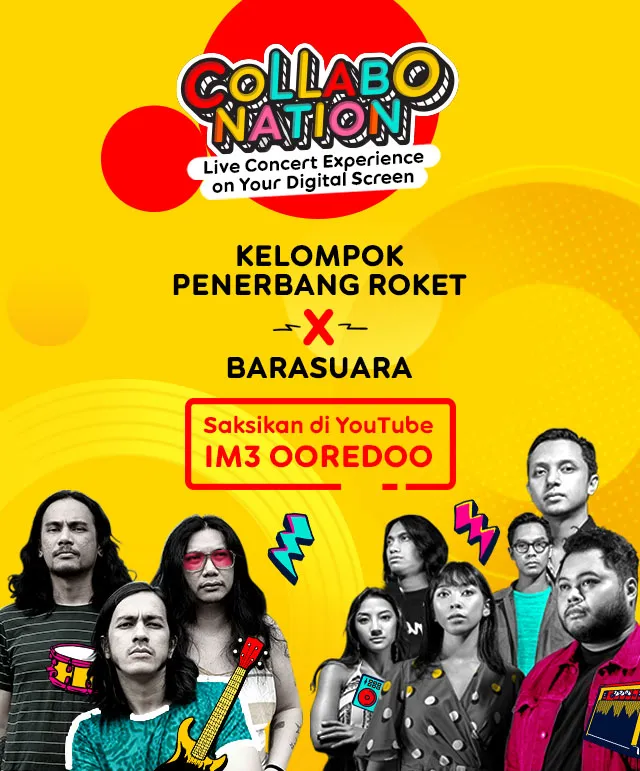 Mengintip Serunya Aksi Kelompok Penerbang Roket & Barasuara di Collabonation Concert, Konser yang Digelar Tanpa Penonton 5