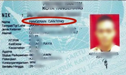Deretan Nama-Nama Nggak Biasa di KTP Orang Indonesia. Emaknya Dulu Ngidam Apa, ya? 13