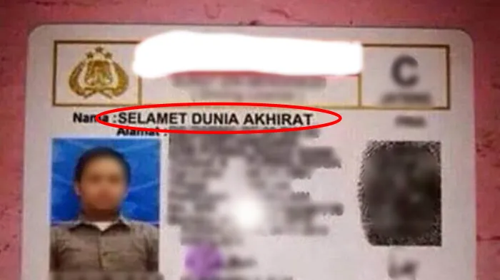 Deretan Nama-Nama Nggak Biasa di KTP Orang Indonesia. Emaknya Dulu Ngidam Apa, ya? 20