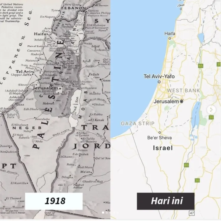 Viral Peta Palestina Hilang karena Dihapus dari Google Maps. Begini Penjelasan dari Google 5