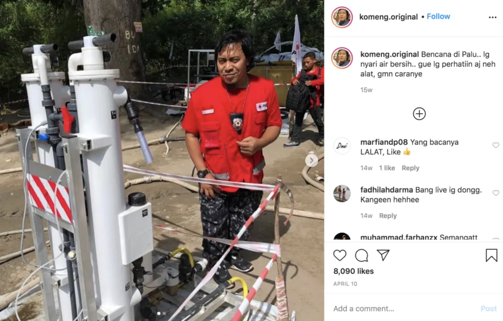 Membaca Caption Unggahan Foto di Instagram Milik Komeng Adalah Kebahagiaan Tersendiri. Kocak Bener! 19