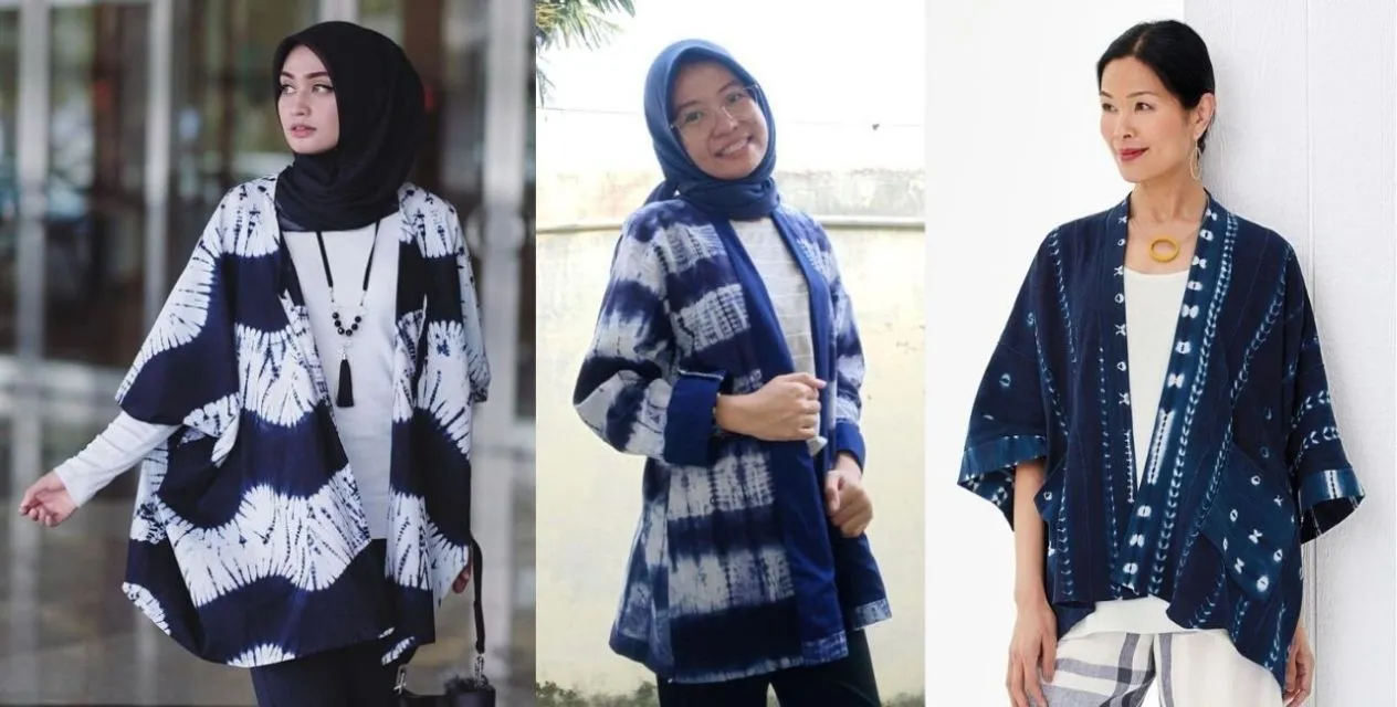 5 Ide Tampil Elegan dengan 'Batik' Shibori Ala Jepang. Masih Langka Banget di Pasaran! 7