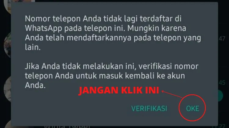 Kamu Patut Waspada Kalau Muncul Notifikasi Seperti Ini di WhatsApp. Akunmu Sedang Berusaha Dibajak Orang 6