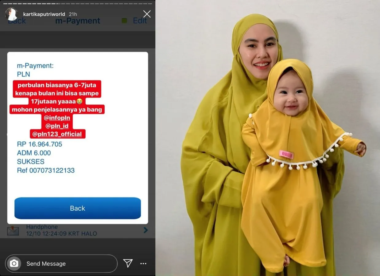 Setelah Chef Arnold, Kini Kartika Putri yang Syok Lihat Tagihan Listrik. Sampai Belasan Juta! 4
