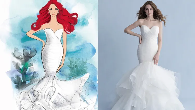 7+ Koleksi Gaun Pernikahan Terbaru yang Terinspirasi Langsung dari Disney Princess. Fantastis! 13