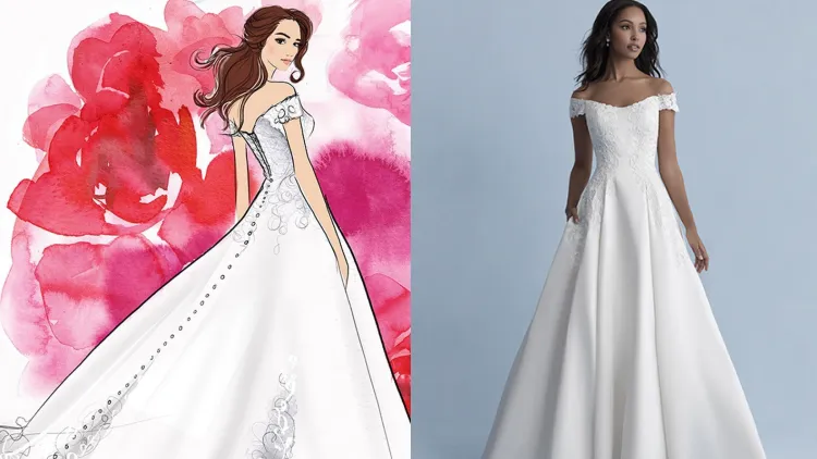 7+ Koleksi Gaun Pernikahan Terbaru yang Terinspirasi Langsung dari Disney Princess. Fantastis! 10