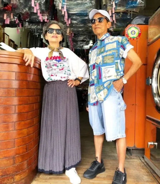 Kisah Pasangan Kakek Nenek yang Gaya Modisnya Viral Sedunia, 10 OOTD Ini Bakal Membuatmu Terpana 17