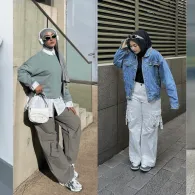 Tetap Stylish, 8 Mix and Match Cargo Pants Hijab Ini Cocok untuk Berbagai Momen
