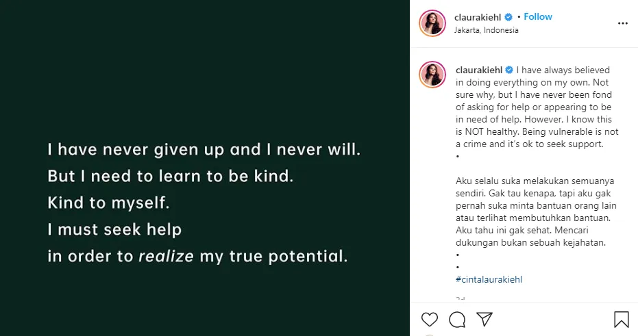 Cinta Laura Unggah Curhat yang Nggak Biasa di Instagram. Kata-Katanya Mendalam, Bikin Warganet Penasaran Ada Apa Gerangan~ 4