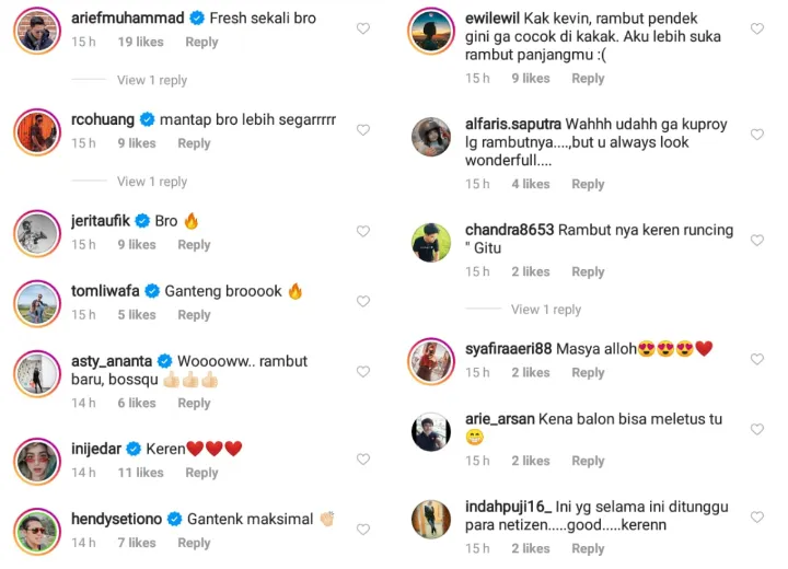 Bertahun-tahun Pertahankan Gaya Harajuku, Kevin Aprilio Muncul dengan Rambut Pendek yang Fresh 4