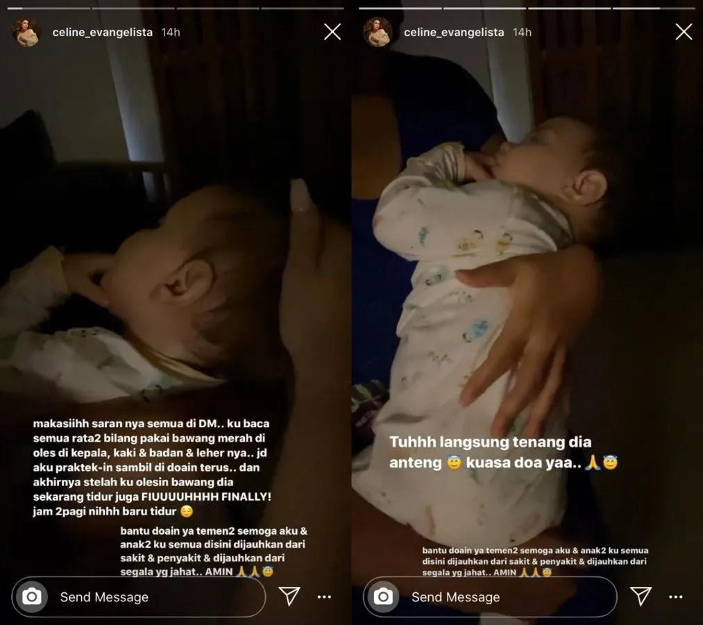 Enggan Percaya Anaknya Panas karena