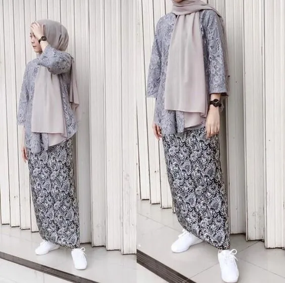 Deretan Kebaya yang Cocok Buat Pecinta Warna Netral. Bikin Kelihatan Kalem! 13