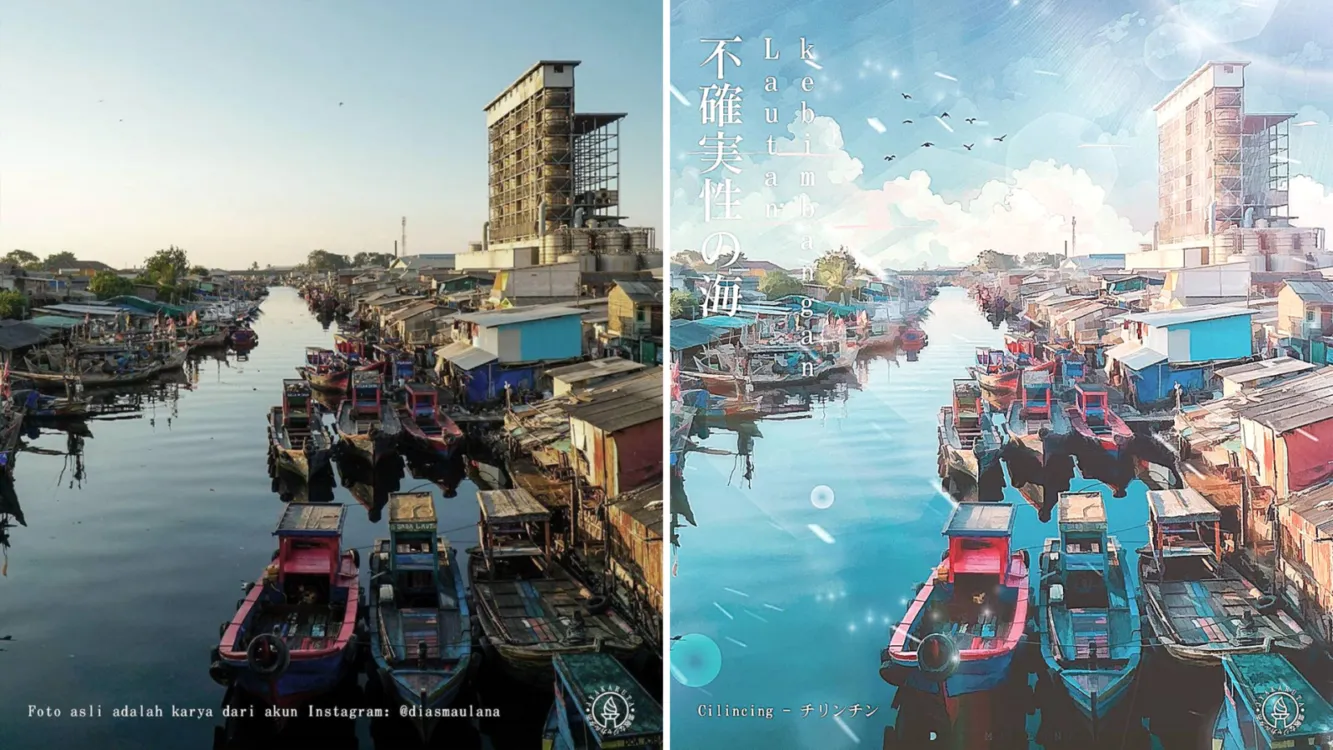 8 Potret Sudut Kota Jakarta Jika Dibikin versi Anime. Wah Jadi Mirip Jepang Beneran! 10