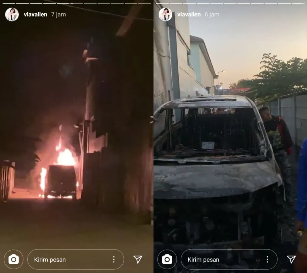 Pelaku yang Bakar Mobilnya Ternyata Fans Fanatik Via Vallen, Ngaku Sakit Hati karena Dihina 3