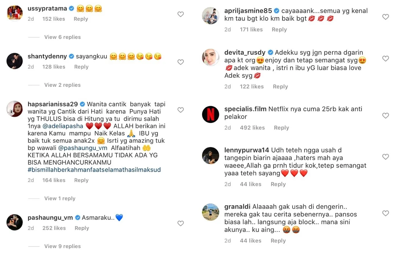 Dibilang Ingin Hidup Enak dan Dituduh Larang Pasha Ketemu Anaknya, Adelia Ungkap DM Negatif Warganet 4