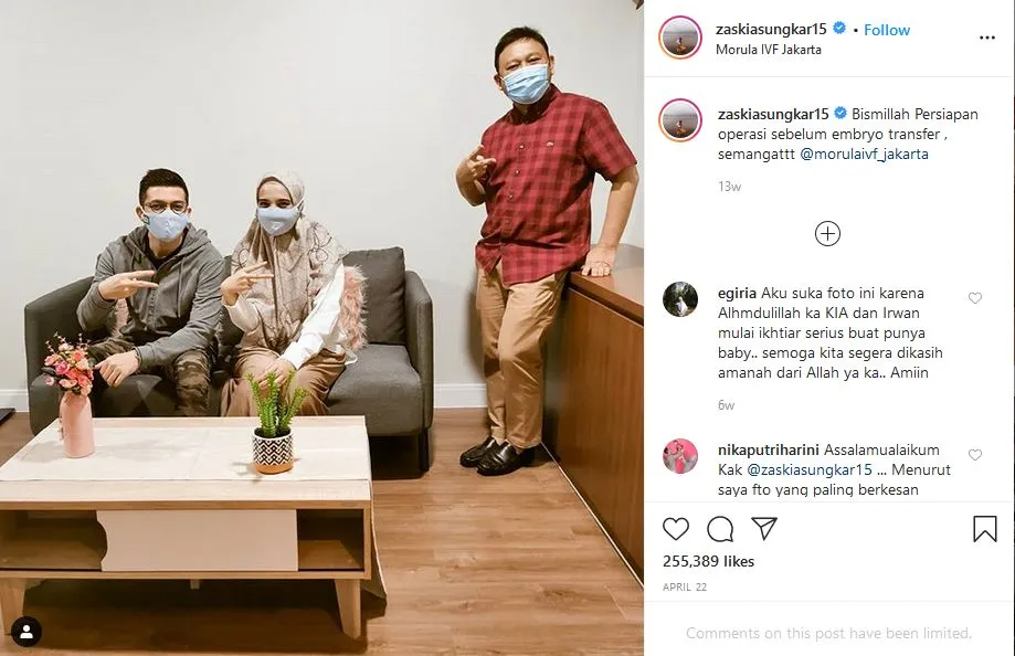 Lakukan Transfer Embrio, Zaskia Sungkar Banjir Doa Agar Usahanya Memiliki Momongan Membuahkan Hasil 4