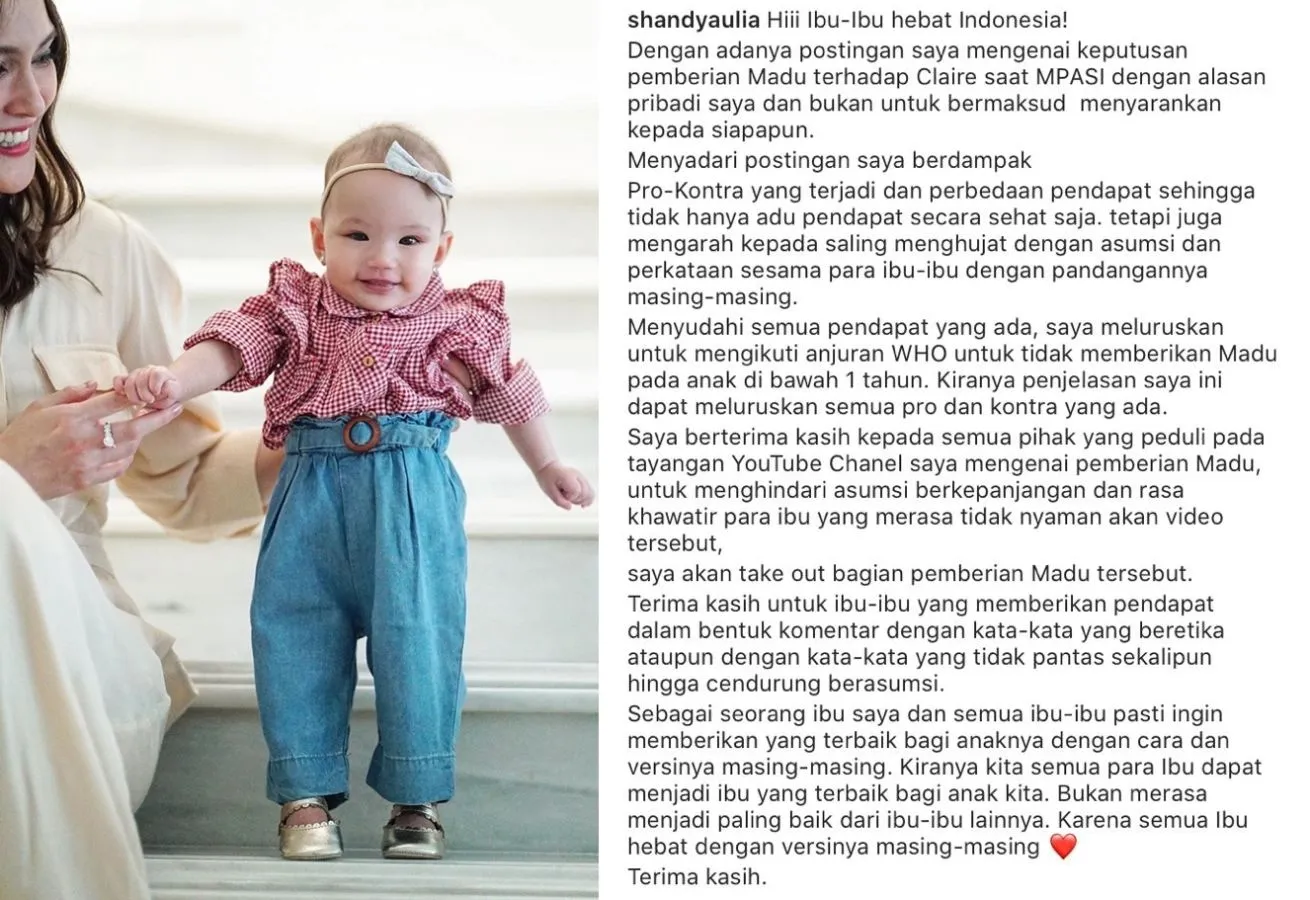 Kesabarannya Habis Membaca Komentar Nyinyir Warganet Soal Madu, Shandy Aulia Luapkan Kekesalannya 3