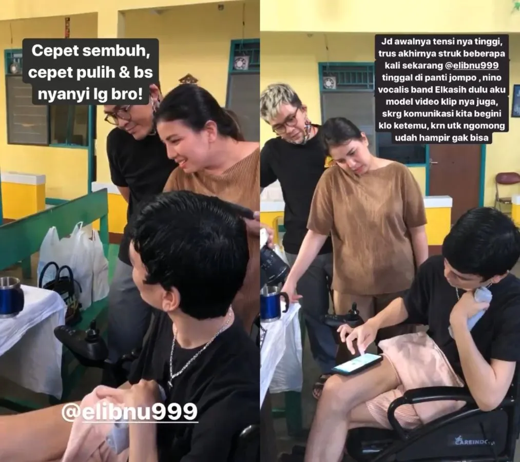 Sempat Jadi Bintang Video Klip, Tya Ariestya Tunjukkan Solidaritas dan Kunjungi Vokalis Band Elkasih 3