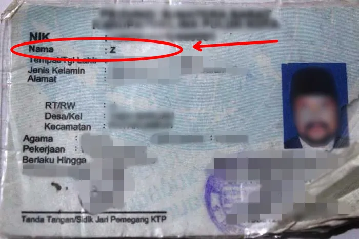 Deretan Nama-Nama Nggak Biasa di KTP Orang Indonesia. Emaknya Dulu Ngidam Apa, ya? 21