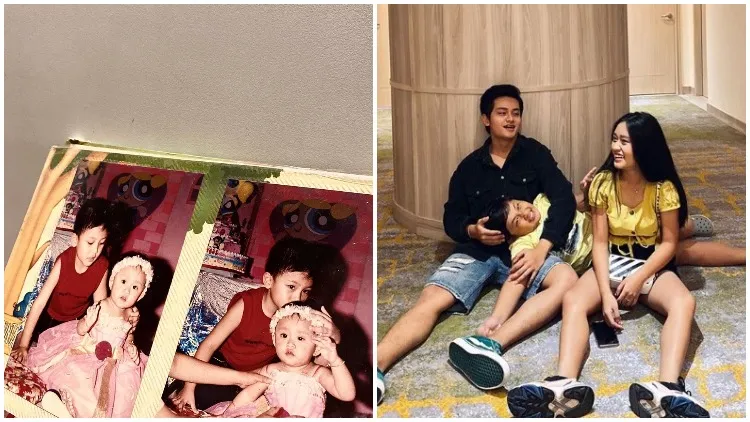 12 Potret Masa Kecil Seleb Bersaudara. Lucu, Menggemaskan dan Kompak Sejak Kecil! 18