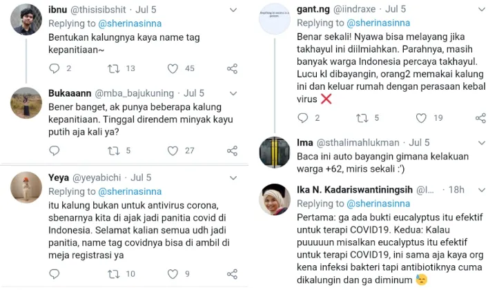 Kritik Kalung Antivirus Corona, Sherina: Semoga Nyawa Tak Melayang karena Takhayul yang Diilmiahkan 4
